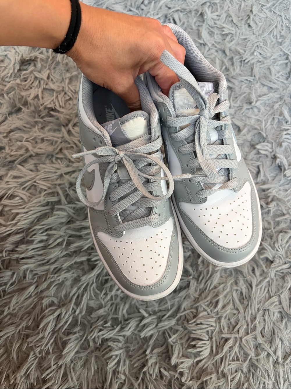 Nike dunk grey, 5Y, women’s 6.5 - Picture 2 of 6